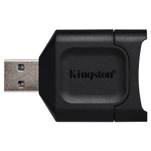 Kingston Card reader, USB 3.2 Gen.1, SD UHS-I and UHS-II, MobileLite Plus MLP