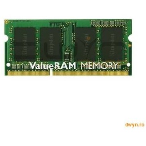 Kingston DDR3L 8GB SO-DIMM 1600MHz, Non-ECC Unbuffered, CL11 1.35V, 204-pin 2Rx8 KVR16LS11/8 *