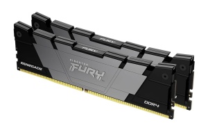Kingston DDR4 16GB (2x8GB) 4266MHz [FURY RENEGADE], Non-ECC UDIMM, CL19 1.4V, 288-Pin 1Rx8, Memory kit w/Heatsink, XMP KF442C19RB2K2/16 *