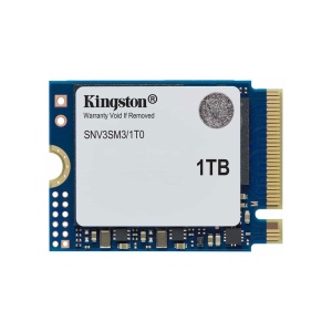 Kingston M.2 NVMe 1TB, 2230, PCIe Gen 4x4, NV3, Read up to 6,000 MB/s, Write up to 4,000 MB/s, (single sided) SNV3SM3/1T0