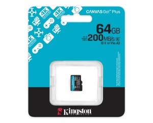 KINGSTON Memorijska kartica U3 V30 microSDXC 64GB Canvas Go Plus 200MB/s A2 SDCG4/64GBSP - Img 2