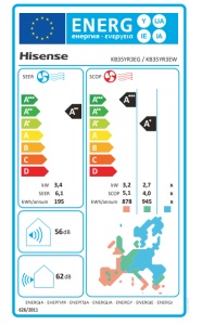Klima uređaj Hisense Wings HiNano 12K KB35YR3E 12000BTU Inverter - Img 3