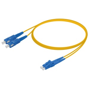LanPlus Patchcord SC/UPC-LC/UPC, SM G.657.A1, Duplex, 3.0mm 1.0m