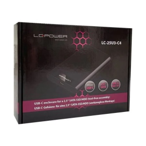 LC Power HDD rack 2.5" USB-C 3.2 LC-25U3-C4 - Img 2
