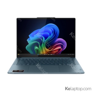 Lenovo Yoga Pro 7 14AKP10 (Tidal Teal, Aluminium) Ryzen™ AI 7 350 8C 5.0GHz/24MB 32GB DDR5 1TB-NVMe 14.5" 3K (2944x1840) OLED 1000n DolbyVision GL WC-1080p-IR Radeon 860M WiFi7 BT5.4 Backlite TB4 84Wh 1.54kg DOS+4-1 hub 3YW 83KG001VYA