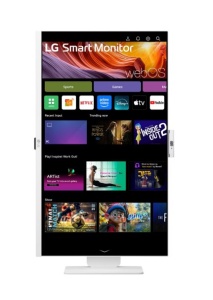LG 31.5” IPS 4K UHD 3840x2160@60Hz, 16:9, 1000:1, 400 cd/m², 5ms, 178º/178º, HDR 10, 2 HDMI, 3 USB-C, 1 USB Upstream/2 USB Downstream Port, 5Wx2, VESA 100x100mm, Height/Tilt/Swivel, White, 3yw 32U850SA-W - Img 2