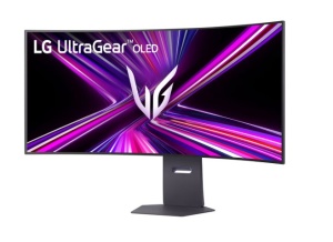 LG 44.5" UltraGear Curved 800R OLED 5K2K 5120x2160@165Hz/330Hz Dual-Mode,21:9,1500000:1,275 cd/m²,0.03ms,178º/178º,2PBP,HDR 10,FreeSync Premium Pro,2 HDMI,1 DP,USB-C,USB Upstream/2 USB Downstream Port 3.0,10Wx2,Height/Tilt/Swivel,Black,3 yw 45GX950A-B - Img 2