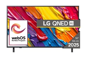 LG LG 50'' (127 cm) 4K HDR Smart QUNED TV, 2025 (O) 50QNED82A3B