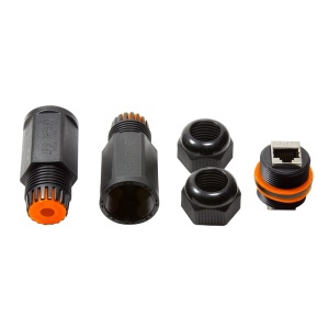 Logilink Cat6a Outdoor Inline RJ45 Coupler, vodootporan IP67 - Img 3