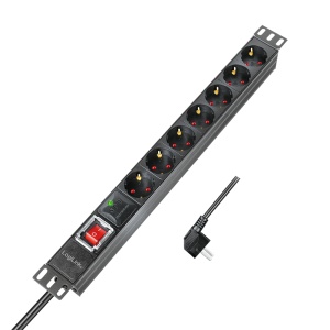 Logilink PDU 7 x šuko, 1.8m, sa prekidačem i prenaponskom zaštitom - Img 2