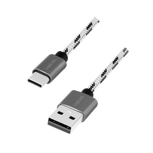 Logilink USB 2.0 Type C, C/M na USB - A/M, 3-pak set 0.5 m / 1 m / 2 m - Img 2
