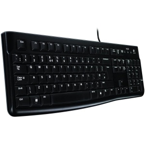 LOGITECH Corded Keyboard K120 - EER - US International layout 920-002509