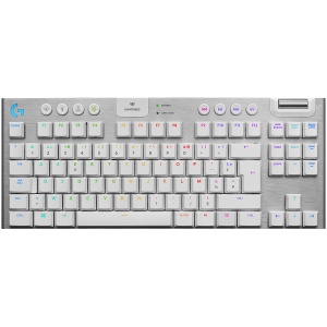 LOGITECH G915 TKL LIGHTSPEED Wireless Mechanical Gaming Keyboard - WHITE - US INT'L - TACTILE 920-009664