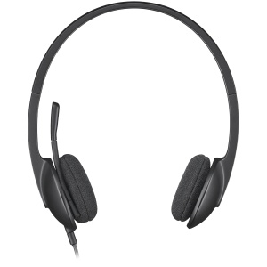 LOGITECH H340 Corded Headset - BLACK - USB 981-000475 * - Img 2