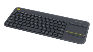 Logitech K400 Plus Wireless Touch Keyboard Black, US * - Img 2