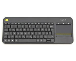 LOGITECH K400 Plus Wireless Touch YU crna tastatura *