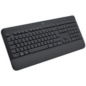 Logitech K650 Signature Keyboard Graphite, US - Img 1
