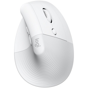 LOGITECH Lift Bluetooth Vertical Ergonomic Mouse - OFF-WHITE/PALE GREY 910-006475 *