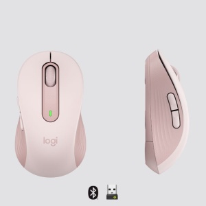 Logitech M650 Wireless Mouse Rose - Img 2