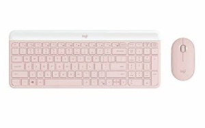 Logitech MK470 Slim Wireless Keyboard and Mouse, Rose - US - Img 2