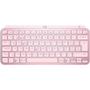 LOGITECH MX Keys Mini Bluetooth Illuminated Keyboard - ROSE - US INT'L 920-010500 *