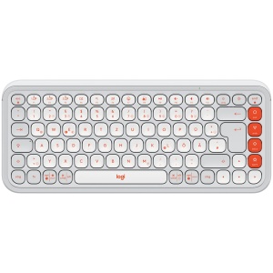 LOGITECH POP ICON KEYS - OFF WHITE - US INT'L - BT - INTNL-973 920-013072