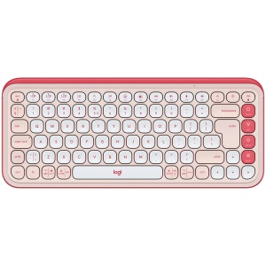 LOGITECH POP ICON KEYS - ROSE - US INT'L - BT - INTNL-973 920-013073