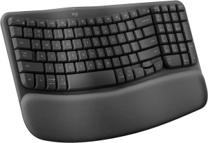 Logitech Wave Keys wireless ergonomic keyboard - GRAPHITE - US - Img 1