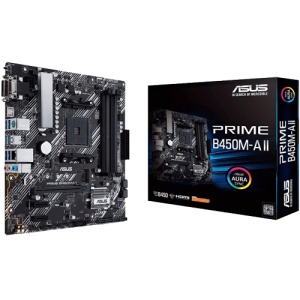MB AM4 ASUS PRIME B450M-A II - Img 1