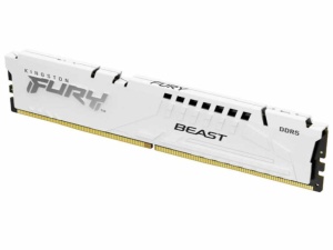 Memorija KINGSTON 16GB/DIMM/DDR5/5200MHz/CL40/FURY Beast White XMP - Img 2