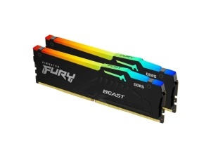 Memorija KINGSTON 32GB(2x16GB)/DIMM/DDR5/5600MHz/CL36/FURY Beast RGB EXPO*