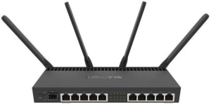 MikroTik Ruter OS L5 RB4011iGS+5HacQ2HnD-IN, WiFi Router, Dual Band 1733Mb/s, 10x RJ45 1000Mb/s, 1x - Img 4