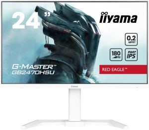 Monitor 23.8" Iiyama GB2470HSU-W6 IPS 1920x1080/180Hz/0.2ms/HDMIDP/USB/zvučnici