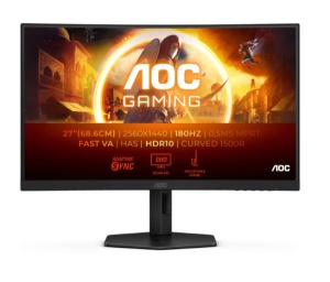 Monitor 27" AOC CQ27G4X IPS 2560 x 1440/180Hz/0,5ms/2xHDMI/DP/Tilt/Swiwel - Img 1