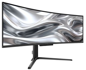 Monitor 49" LC-Power LC-M49QCO QD-OLED 5120x1440/144Hz/0,03ms/2xHDMI/DP/USB-C - Img 3