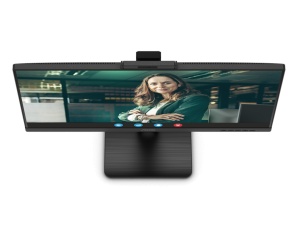 Monitor AOC Q27P3QW 27"/IPS/2560X1440/75/4ms GTG/HDMI2X,DP,USB/VESA/zvucnici/kamera/crna - Img 2