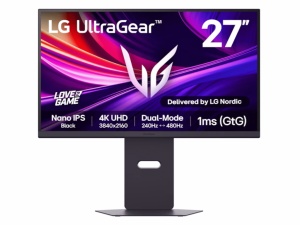 Monitor LG 27G850A-B 27"/IPS/3840x2160/480Hz FHD, 240Hz UHD/1ms GtG/HDMIx2,DP, USB/Gsync,freesync - Img 3