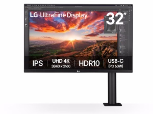 Monitor LG ERGO 32UN880K-B 31.5"/IPS/3840x2160/60Hz/5ms GtG/HDMIx2,DP,USB/pivot,visina/VESA/zvucnici - Img 4