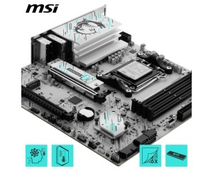 MSI B840M GAMING PLUS WIFI6E matična ploča - Img 2