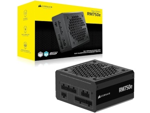 NAPAJANJE CORSAIR RM750e 750W/ATX 3.1/PCIe 5.1/80+GOLD/modularno/CRNA - Img 2