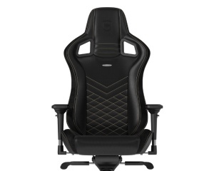 NOBLECHAIRS EPIC Gaming stolica crno-zlatna - Img 2