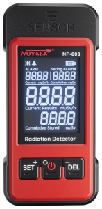 NOYAFA NF-603 Detektor radijaci - visoka osetljivost, detekcija više zraka, prenosivi - Img 3