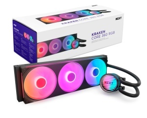 NZXT Kraken 360 RGB vodeno hlađenje crno (RL-KR36C-B1) - Img 3