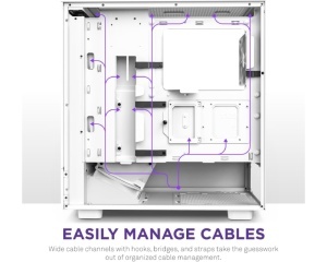 NZXT Starfield H5 Flow Gaming kućište belo (CC-H51FW-SF-FS) - Img 3