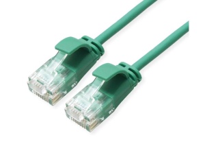 Patchcord kabl UTP cat 6a CU 5m zelena