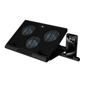 Postolje za laptop Gamdias Aether E1-7301 3X120mm/2xUSB-A - Img 1
