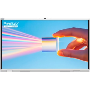 PRESTIGIO SOLUTIONS Multiboard 86'' Prism, Android 14, Google EDLA, AI Camera, 8/128GB, 50TP PSMB018R860