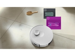 Robot usisivac i mop BOSCH BCRD2W/Li-Ion baterija/Home Connect/bela - Img 3