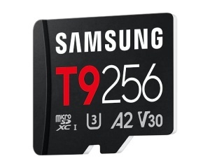 SAMSUNG T9 Memorijska kartica microSDXC UHS-I U3 V30 A2 256GB MB-MH256T