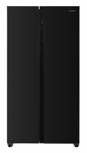 SBS frižider HEINNER HSBS-H442NFBKE++ 442l/NoFrost/90x177/Inverter/crni - Img 4